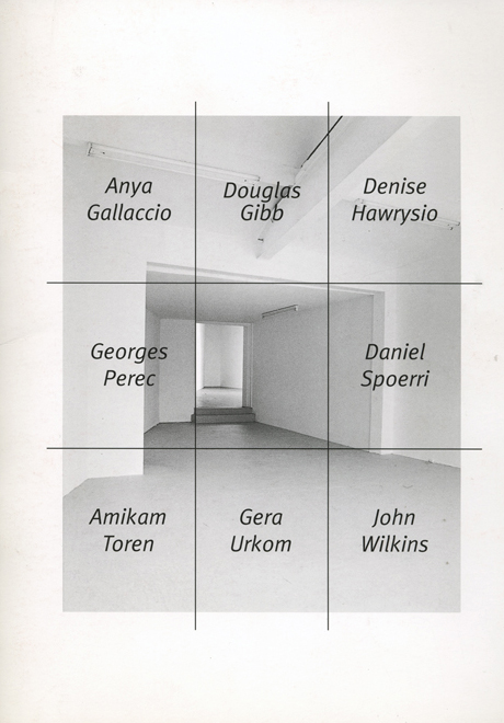 The Pleasure of Aesthetic Life — exhibition booklet, The Showroom, 1996