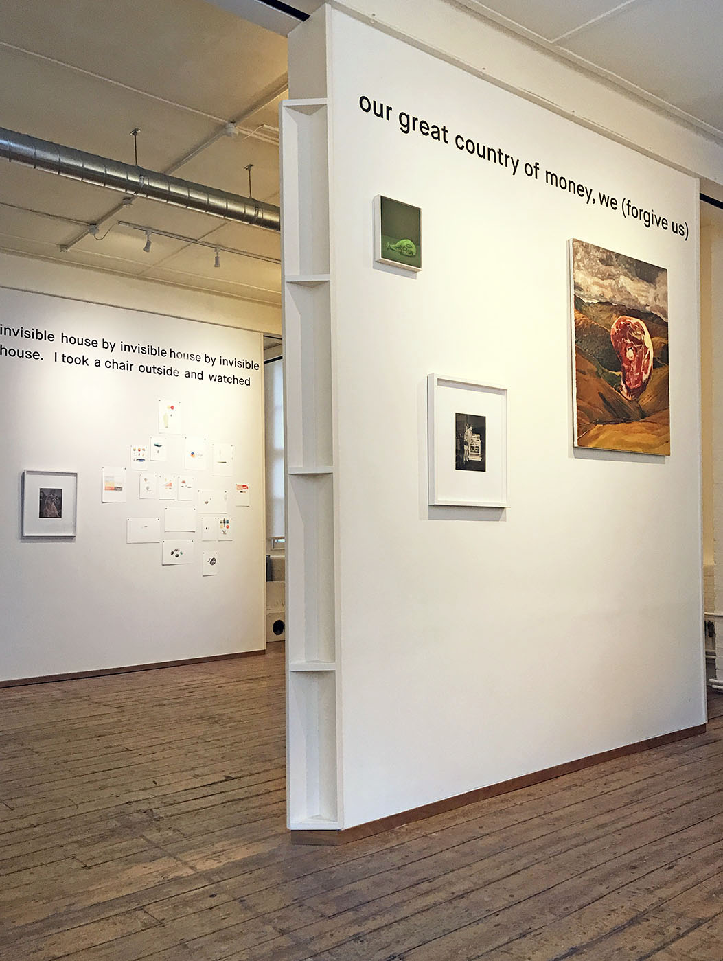 We Lived Happily During the War — installation view, Cross Lane Projects
