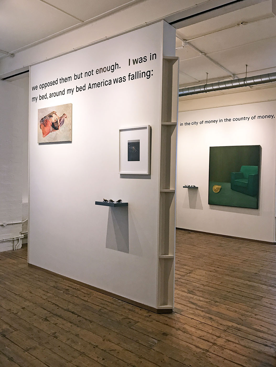 We Lived Happily During the War — installation view, Cross Lane Projects