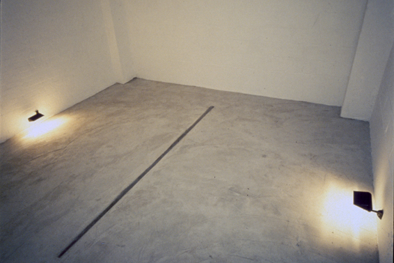 Gallery Trough, Clove Gallery, London, 1992