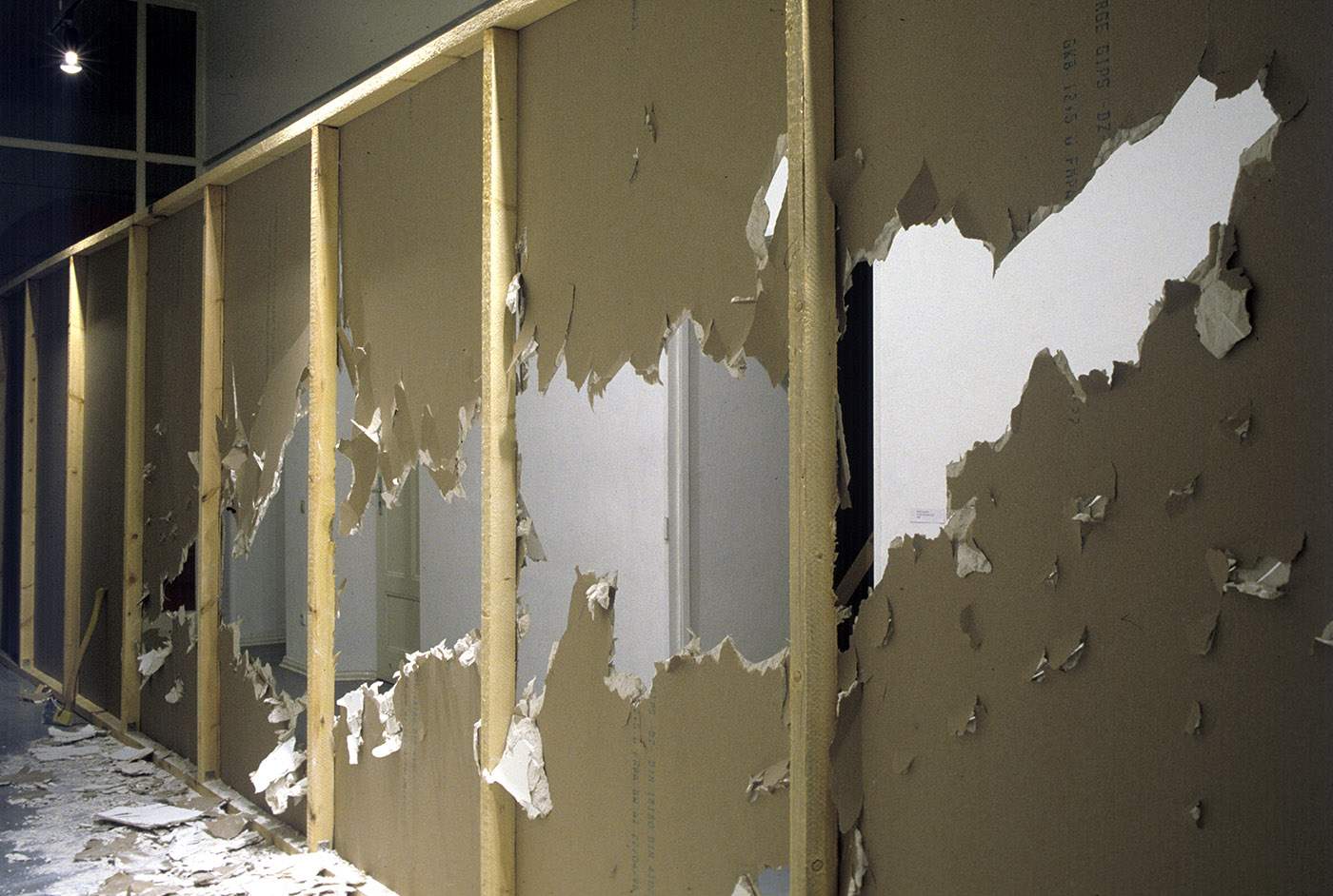 He Who Hesitates Is Lost — Künstlerhaus Bethanien, Berlin, 1999