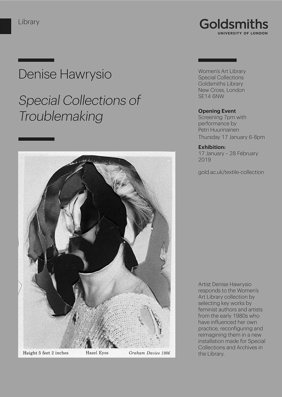 Special Collection of Troublemaking — poster
