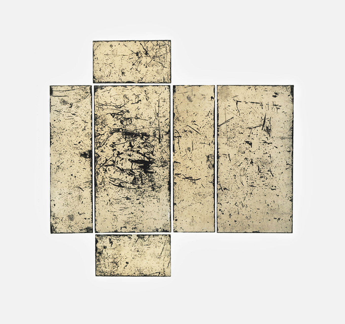 Brick with the Marks of its Own Making and Unmaking I