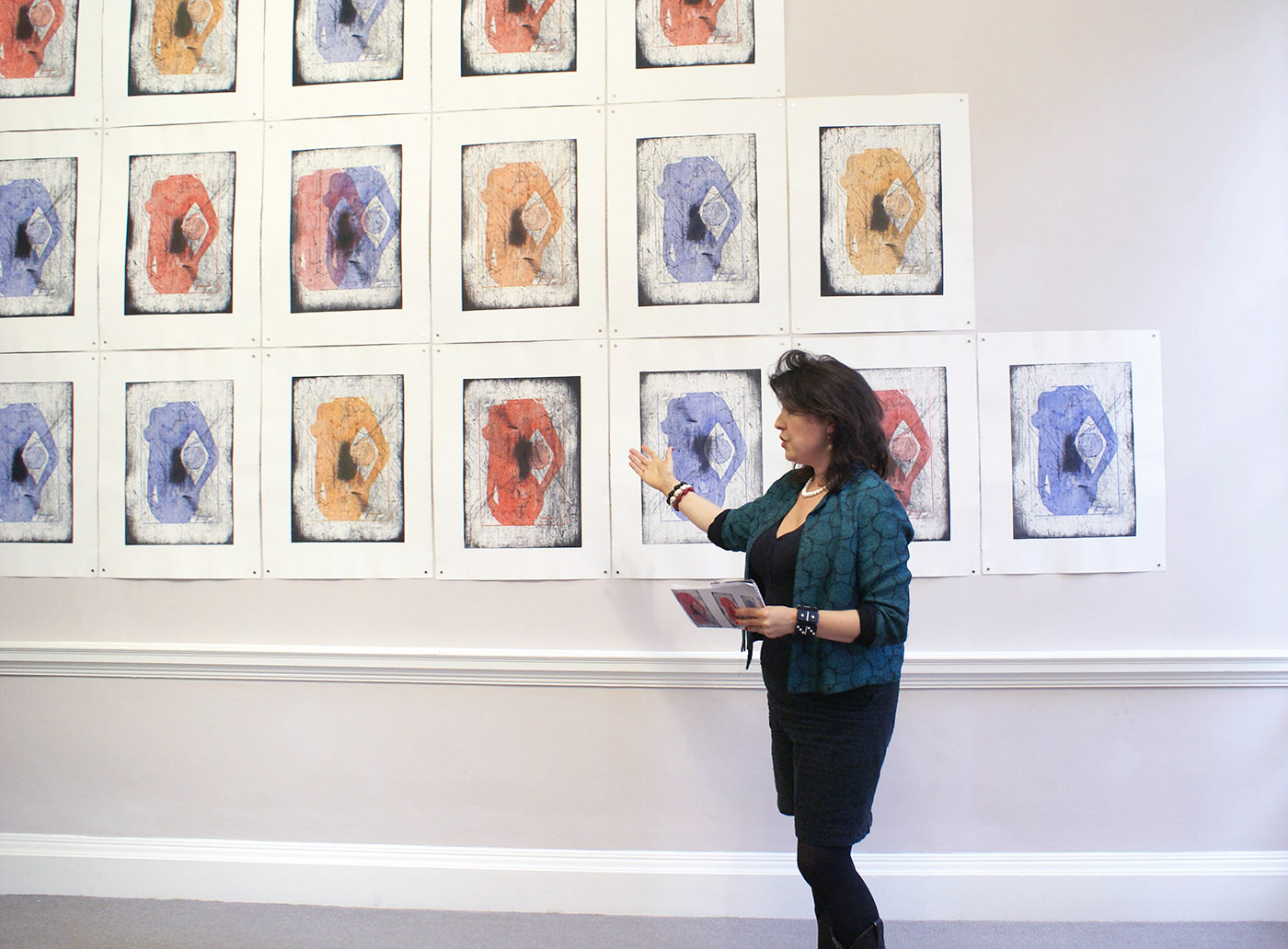 Marcia Farquhar introduces Page 3 Girls installation at Bedford Row Galleries