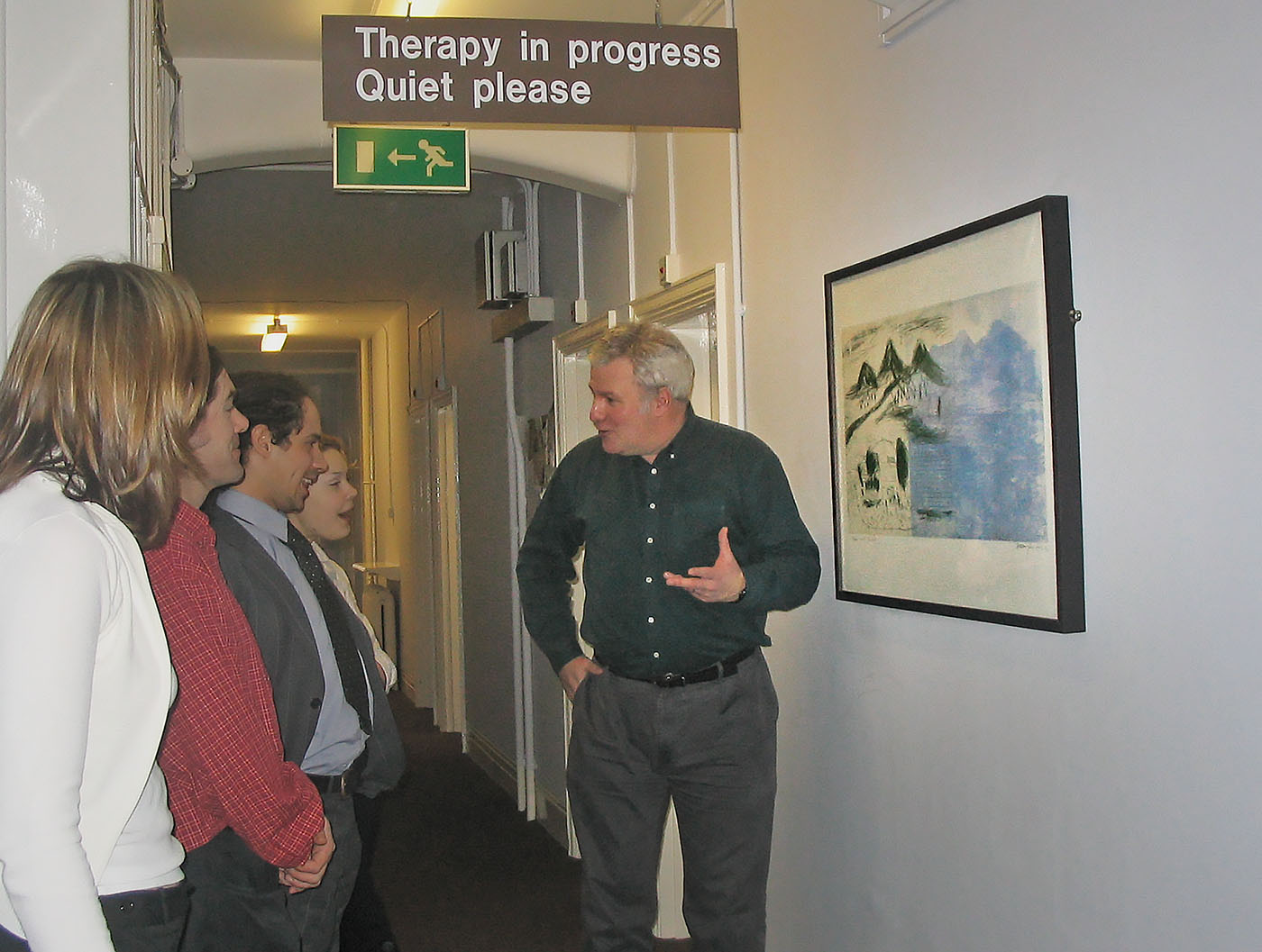 Professor Ian Robbins, Director of the PTSD unit